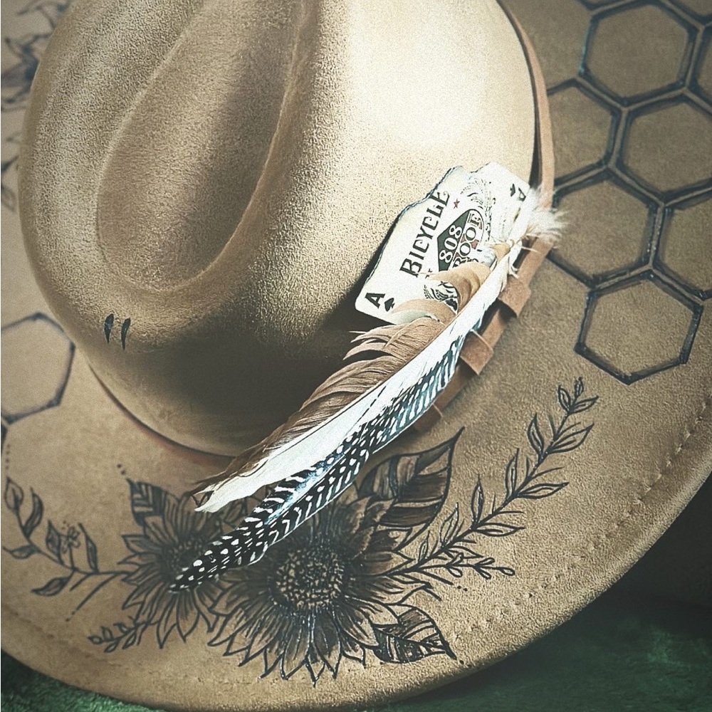 Burned hat